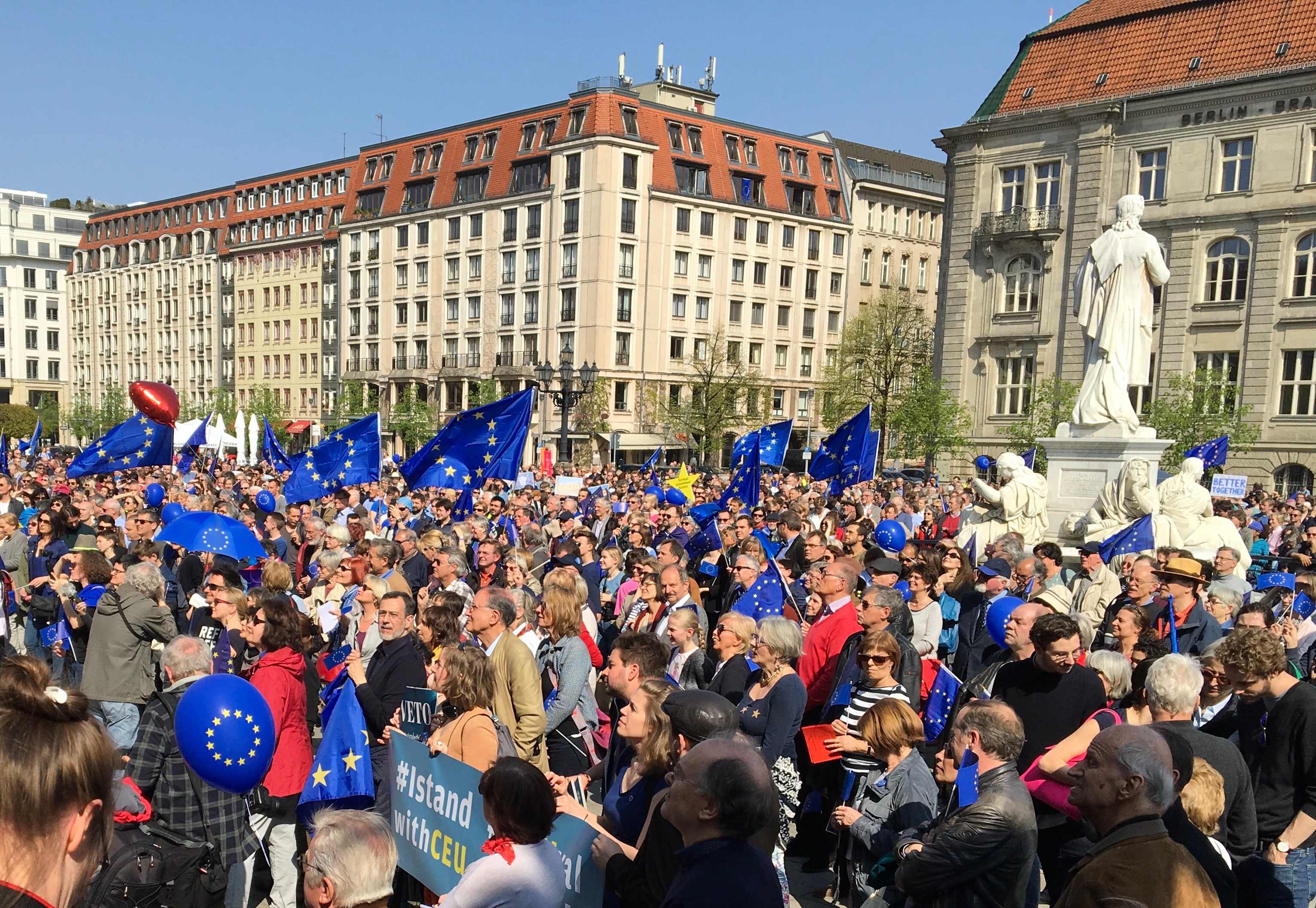 Pulse of Europe Berlin Europeistas