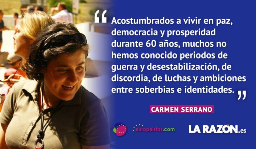 Europeístas en La Razón, Carmen Serrano