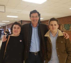 Europeístas con Mikel Landabaso en Bilbao