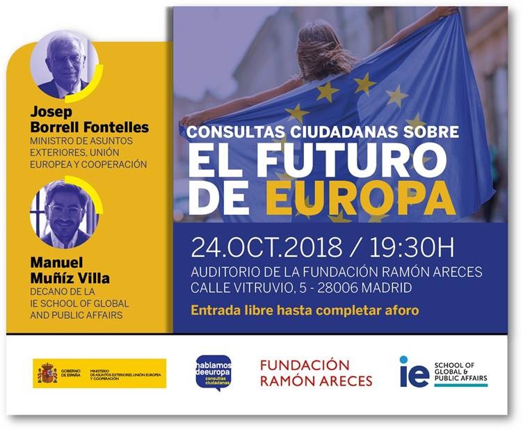 Josep Borrell, Futuro de Europa